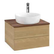 V&B Waschtischunterschrank ohne Frontstruktur Antao 60x36x50cm, HL, WBP w. wal, hon. Oa