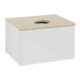V&B Waschtischunterschrank ohne Frontstruktur Antao 60x36x50cm, WBP botti., glo wh. Lac-1