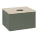 V&B Waschtischunterschrank ohne Frontstruktur Antao 60x36x50cm, WBP botti., lea gre. m Lac-3