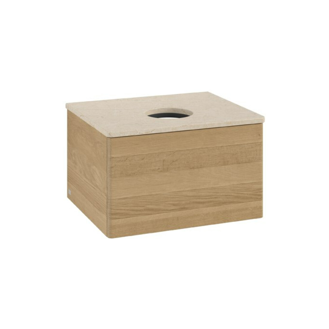 V&B Waschtischunterschrank ohne Frontstruktur Antao 60x36x50cm, WBP-farbe botti., honey oak