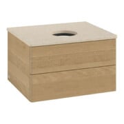 V&B Waschtischunterschrank ohne Frontstruktur Antao 60x36x50cm, WBP-farbe botti., honey oak