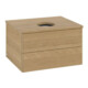 V&B Waschtischunterschrank ohne Frontstruktur Antao 60x36x50cm, WBP-farbe hon. Oa, honey oak-1