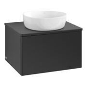 V&B Waschtischunterschrank ohne Frontstruktur Antao 60x36x50cm, WBP-farbe Lac, bla m lacquer-3