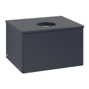 V&B Waschtischunterschrank ohne Frontstruktur Antao 60x36x50cm, WBP-farbe Lac, md bl. m Lac