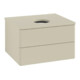 V&B Waschtischunterschrank ohne Frontstruktur Antao 60x36x50cm, WBP-farbe Lac, si Gr m Lac-1