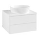 V&B Waschtischunterschrank ohne Frontstruktur Antao 60x36x50cm, WBP-farbe Lac, wh. m lacquer-3