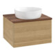 V&B Waschtischunterschrank ohne Frontstruktur Antao 60x36x50cm, WBP-farbe w. wal, honey oak-1