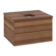 V&B Waschtischunterschrank ohne Frontstruktur Antao 60x36x50cm, WBP-farbe w. wal, w. walnut-3