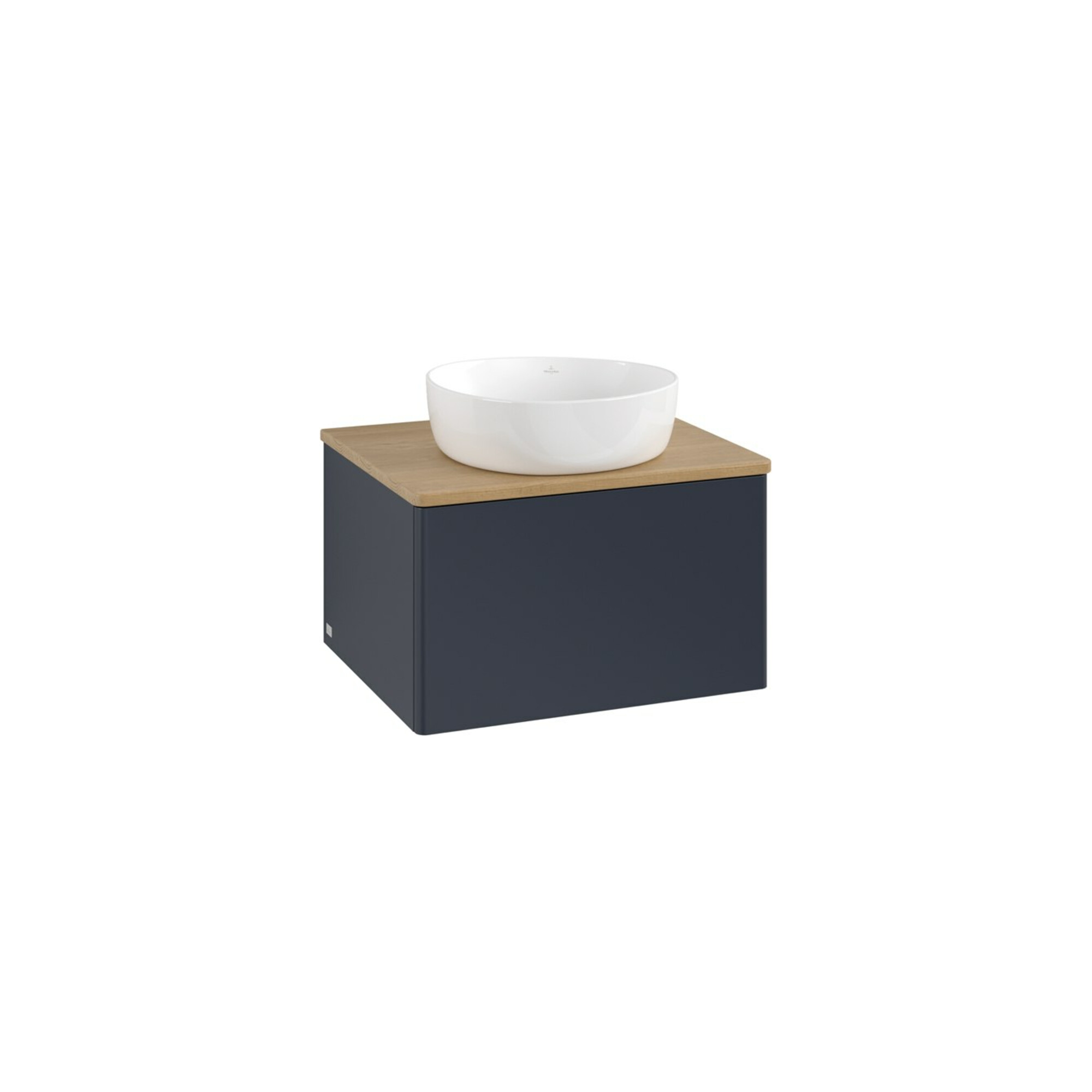 V&B Waschtischunterschrank ohne Frontstruktur Antao 60x36x50cm, WBP hon. Oa, md bl. m Lac ; Villeroy & Boch