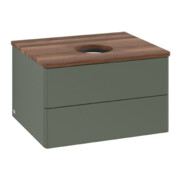 V&B Waschtischunterschrank ohne Frontstruktur Antao 60x36x50cm, WBP w. wal, lea gre. m Lac-3