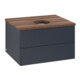 V&B Waschtischunterschrank ohne Frontstruktur Antao 60x36x50cm, WBP w. wal, md bl. m Lac-3
