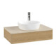 V&B Waschtischunterschrank ohne Frontstruktur Antao 80x19x50cm, HL, WBP botti., hon. Oa-1