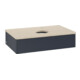 V&B Waschtischunterschrank ohne Frontstruktur Antao 80x19x50cm, HL, WBP botti., md bl. m Lac-3