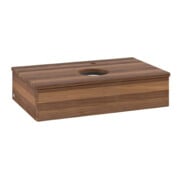 V&B Waschtischunterschrank ohne Frontstruktur Antao 80x19x50cm, HL, WBP-farbe w. wal, w. wal-4