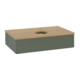 V&B Waschtischunterschrank ohne Frontstruktur Antao 80x19x50cm, HL, WBP hon. Oa, le g. m Lac-1