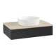 V&B Waschtischunterschrank ohne Frontstruktur Antao 80x19x50cm, WBP-farbe botti., bla m Lac-1