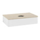 V&B Waschtischunterschrank ohne Frontstruktur Antao 80x19x50cm, WBP-farbe botti., wh. m Lac-1