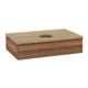 V&B Waschtischunterschrank ohne Frontstruktur Antao 80x19x50cm, WBP-farbe hon. Oa, w. walnut-1