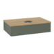 V&B Waschtischunterschrank ohne Frontstruktur Antao 80x19x50cm, WBP hon. Oa, lea gre. m Lac-3