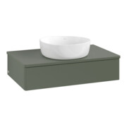V&B Waschtischunterschrank ohne Frontstruktur Antao 80x19x50cm, WBP Lac, lea gre. m Lac-4