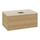 V&B Waschtischunterschrank ohne Frontstruktur Antao 80x36x50cm, HL, WBP botti., hon. Oa-1