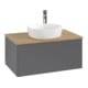 V&B Waschtischunterschrank ohne Frontstruktur Antao 80x36x50cm, HL, WBP hon. Oa, A m Lac-1
