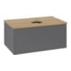 V&B Waschtischunterschrank ohne Frontstruktur Antao 80x36x50cm, HL, WBP hon. Oa, A m Lac-3