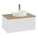 V&B Waschtischunterschrank ohne Frontstruktur Antao 80x36x50cm, HL, WBP hon. Oa, glo wh. Lac-3