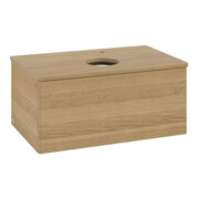 V&B Waschtischunterschrank ohne Frontstruktur Antao 80x36x50cm, HL, WBP hon. Oa, hon. Oa-3