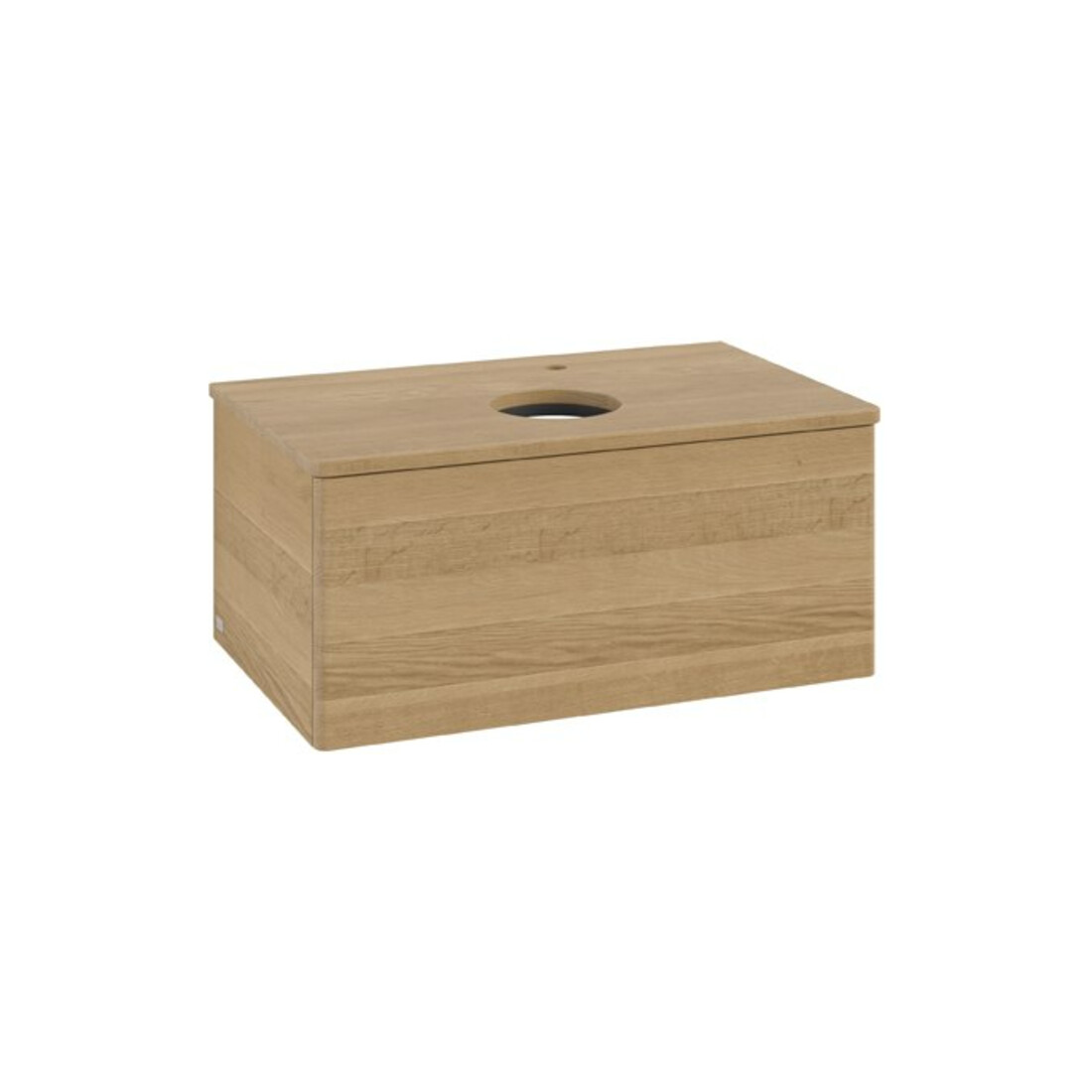 V&B Waschtischunterschrank ohne Frontstruktur Antao 80x36x50cm, HL, WBP hon. Oa, hon. Oa