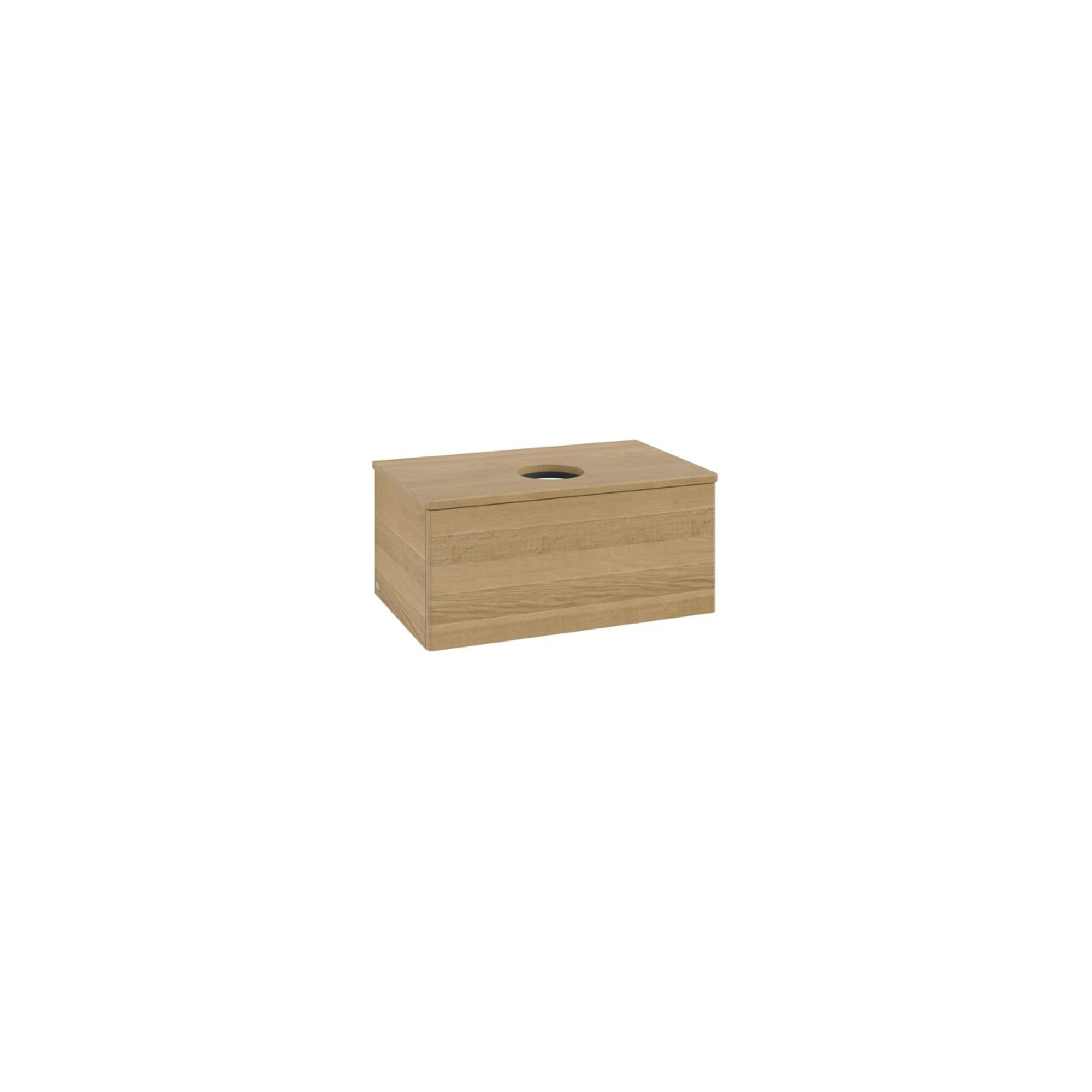 V&B Waschtischunterschrank ohne Frontstruktur Antao 80x36x50cm, WBP-farbe hon. Oa, honey oak ; Villeroy & Boch