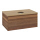 V&B Waschtischunterschrank ohne Frontstruktur Antao 80x36x50cm, WBP-farbe hon. Oa, w. walnut-3
