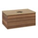 V&B Waschtischunterschrank ohne Frontstruktur Antao 80x36x50cm, WBP-farbe hon. Oa, w. walnut-3