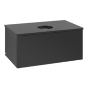 V&B Waschtischunterschrank ohne Frontstruktur Antao 80x36x50cm, WBP-farbe Lac, bla m lacquer-3