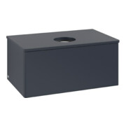 V&B Waschtischunterschrank ohne Frontstruktur Antao 80x36x50cm, WBP-farbe Lac, md bl. m Lac