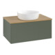 V&B Waschtischunterschrank ohne Frontstruktur Antao 80x36x50cm, WBP hon. Oa, lea gre. m Lac-4