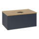 V&B Waschtischunterschrank ohne Frontstruktur Antao 80x36x50cm, WBP hon. Oa, md bl. m Lac-4