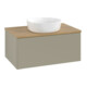 V&B Waschtischunterschrank ohne Frontstruktur Antao 80x36x50cm, WBP hon. Oa, st. Gr m Lac-1