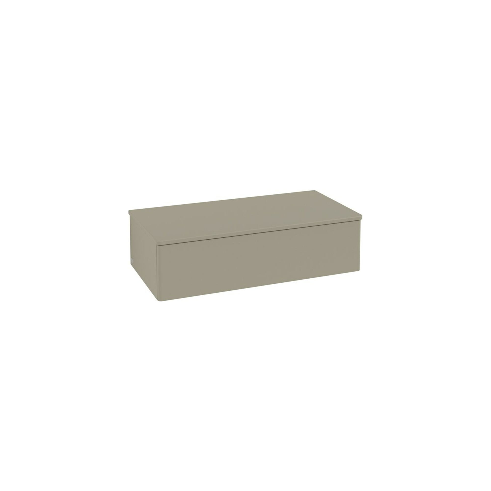 V&B Waschtischunterschrank ohne Frontstruktur -Beleuchtung Antao 100x26,8x50cm, WBP w wal, Anthrac. m Lac ; Villeroy & Boch