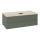 V&B Waschtischunterschrank ohne Frontstruktur -Beleuchtung Antao 100x36x50cm, HL, WBP botti., le g. m Lac-3