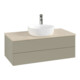 V&B Waschtischunterschrank ohne Frontstruktur -Beleuchtung Antao 100x36x50cm, HL, WBP botti., st Gr m Lac-1