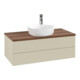 V&B Waschtischunterschrank ohne Frontstruktur -Beleuchtung Antao 100x36x50cm, HL, WBP w. wal, si Gr m Lac-3