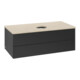 V&B Waschtischunterschrank ohne Frontstruktur -Beleuchtung Antao 100x36x50cm, WBP-farbe botti., bla m Lac-1
