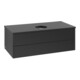 V&B Waschtischunterschrank ohne Frontstruktur -Beleuchtung Antao 100x36x50cm, WBP-farbe Lac, bla m Lac-1