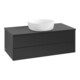 V&B Waschtischunterschrank ohne Frontstruktur -Beleuchtung Antao 100x36x50cm, WBP-farbe Lac, bla m Lac-3