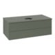 V&B Waschtischunterschrank ohne Frontstruktur -Beleuchtung Antao 100x36x50cm, WBP Lac, lea gre. m Lac