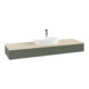 V&B Waschtischunterschrank ohne Frontstruktur -Beleuchtung Antao 160x50cm, HL, WBP botti., lea gre. m Lac-3