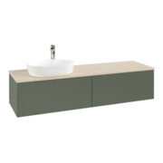 V&B Waschtischunterschrank ohne Frontstruktur -Beleuchtung Antao 160x50cm, HL, WBP botti., lea gre. m Lac-3