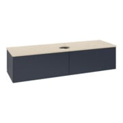 V&B Waschtischunterschrank ohne Frontstruktur -Beleuchtung Antao 160x50cm, HL, WBP botti., md bl. m Lac-3