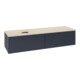 V&B Waschtischunterschrank ohne Frontstruktur -Beleuchtung Antao 160x50cm, HL, WBP botti., md bl. m Lac-4